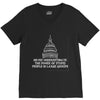 never underestimate V-Neck Tee
