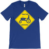 tractor crossing farmer's road warning sign T-Shirt