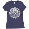 prepare for the future white Ladies Fitted T-Shirt