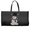 christmas snowman Weekender Totes