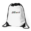 more crazy madness Drawstring Bags