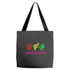 love is love Tote Bags