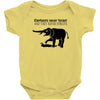 elephants never forget and they never forgive t shirt funny mens tee n Baby Onesie
