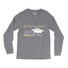 kindergarten 2017 nailed it graduation Long Sleeve Shirts