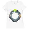 change comes to all Ladies Fitted T-Shirt