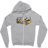 friendly kitty Zipper Hoodie