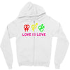 love is love Zipper Hoodie