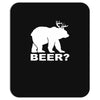 new bear deer beer funny Mousepad