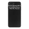 colonel mustard clue billiard funny iPhone 7 Plus Case