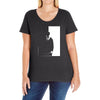 harry potter Ladies Curvy T-Shirt