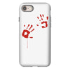 bloody hand print funny zombie kill undead blood horror killer iPhone 8