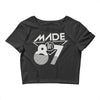 made in 1987 Crop Top