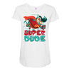 super dude Maternity Scoop Neck T-shirt