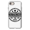 khabib nurmagomedov black logo iPhone 8 Case