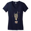 Rock On Women's V-Neck T-Shirt