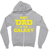 Best Dad in the Galaxy Zipper Hoodie