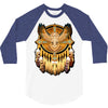 native owl 3/4 Sleeve Shirt