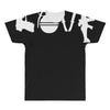 love  funny weapons retro war urban art guns knife cool peace All Over Men's T-shirt