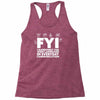 i use random sign language Racerback Tank