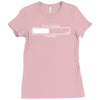 brain loading funny gamer computer geek funny Ladies Fitted T-Shirt
