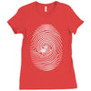 octo print Ladies Fitted T-Shirt