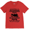 motorrad papa V-Neck Tee