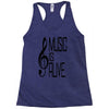 music lover Racerback Tank