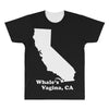Whale's Vagina CA All Over Men's T-shirt