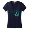 lightning bugs Women's V-Neck T-Shirt