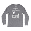 to bowl or not to bowl Long Sleeve Shirts