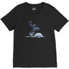 dolphin rider V-Neck Tee