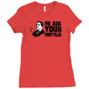 go ask your mother Ladies Fitted T-Shirt