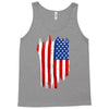 sa distress flag cool american Tank Top