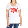 God Shed His Grace On Thee Ladies Curvy T-Shirt
