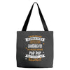 Super Cool Granddaughter Of A Freaking Awesome Pop Pop Tote Bags