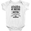 Thanks For Being My Brother, Your Brother Infant Clothing