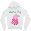 peppa pig auntie pig Zipper Hoodie