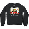 pug dog christmas Crewneck Sweatshirt