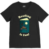 reading is fun V-Neck Tee