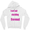i cut hair Zipper Hoodie