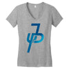 jake paul blue Women's V-Neck T-Shirt