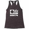 wm 74 germany world cup 1974 retro football Racerback Tank