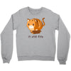 if it fits i sits Crewneck Sweatshirt