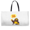 monkey yo bitch Weekender Totes