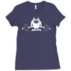 monster weightlifting Ladies Fitted T-Shirt