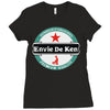 want to ken diversion heineken Ladies Fitted T-Shirt