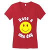 have a nice day Women's V-Neck T-Shirt