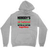 nobody's walking out on this fun old fashioned family christmas we're Unisex Hoodie