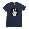 Peace Ladies Fitted T-Shirt
