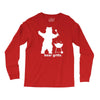 bear grills bbq funny Long Sleeve Shirts